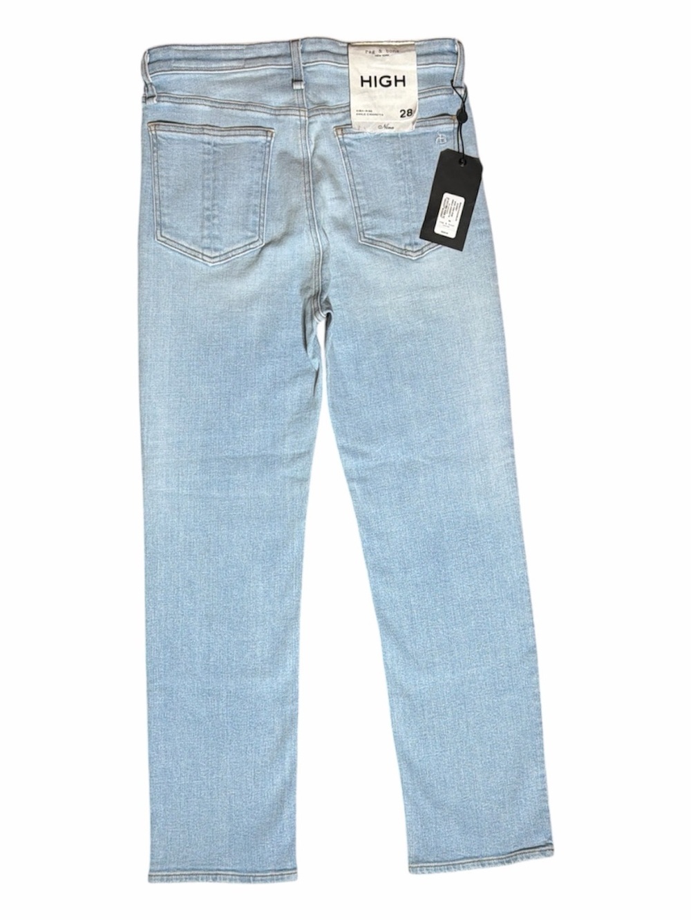 🆕 rag & bone High Rise Ankle Cigarette Jeans size 28, Nina - Picture 2 of 11